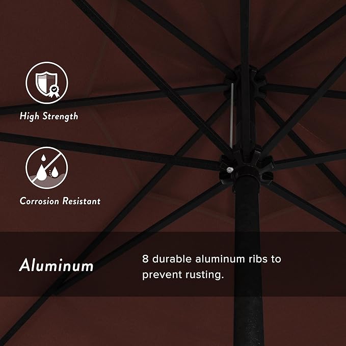 California Umbrella 9' Rd Aluminum Patio Umbrella