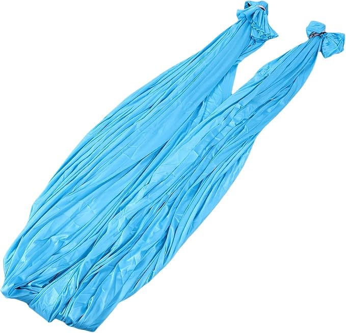 Keenso Aerial Hammock Set, Soft Elastic Polyester Swing for Fitness and Meditation, 400x280cm for Home or Studio Use