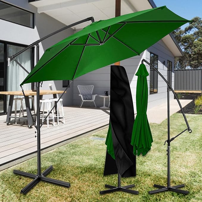 Fixed Strap for Large Outdoor Umbrella, Cantilever Parasol Wind Straps, Wind Protection, Adjustable, Suitable for Most Umbrellas