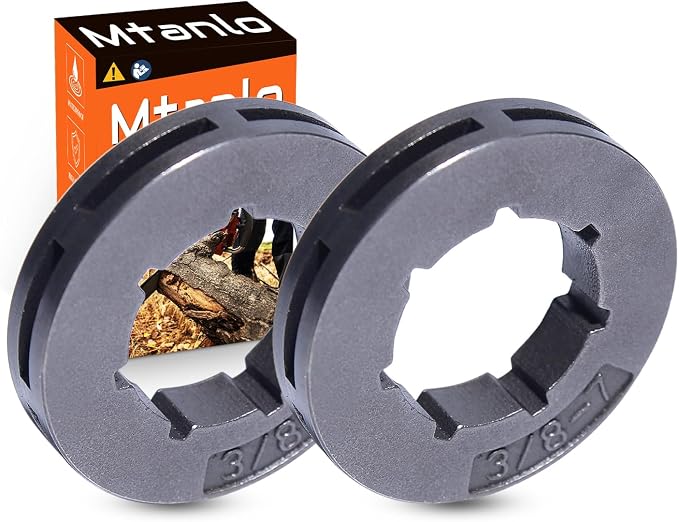 3/8 7-T Small Spline Rim Sprocket For Husqvarna 50 51 55 For Oregon 18720 Chainsw, For Rim Sprocket (3/8 Pitch, 7 Tooth, Small Spline)