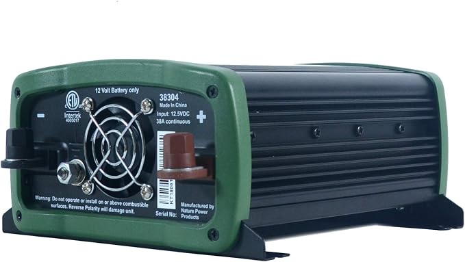 Nature Power 38304 Pure Sine Wave Inverter, 400-watt