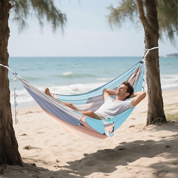 Anime Cute Girl Feet Hammocks with Tree Straps Portable Hammock for Patio Backyard Lounge Base