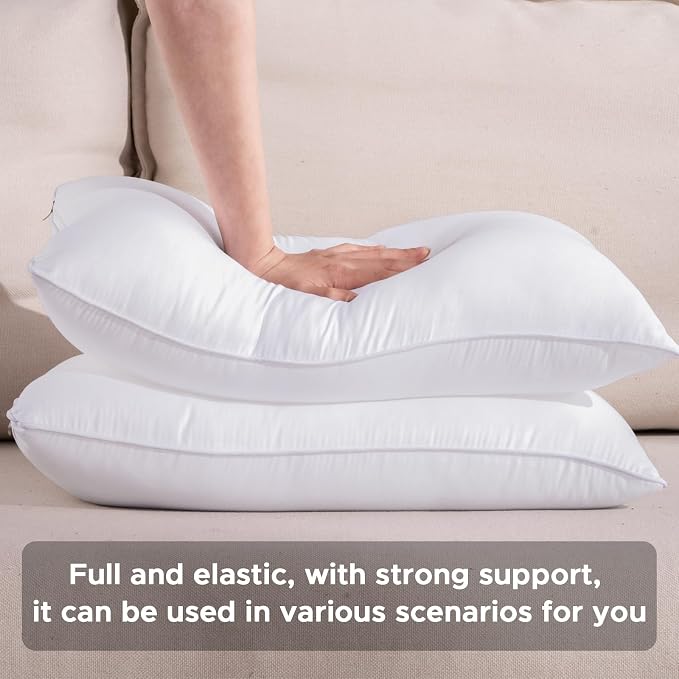 16x16 Outdoor Pillow Inserts Set of 4 Small Size Waterproof Square White DecorativeThrow Pillow Inserts for Indoor Couch Sofa Beds Cushions Outdoor Patio Furniture Cushions