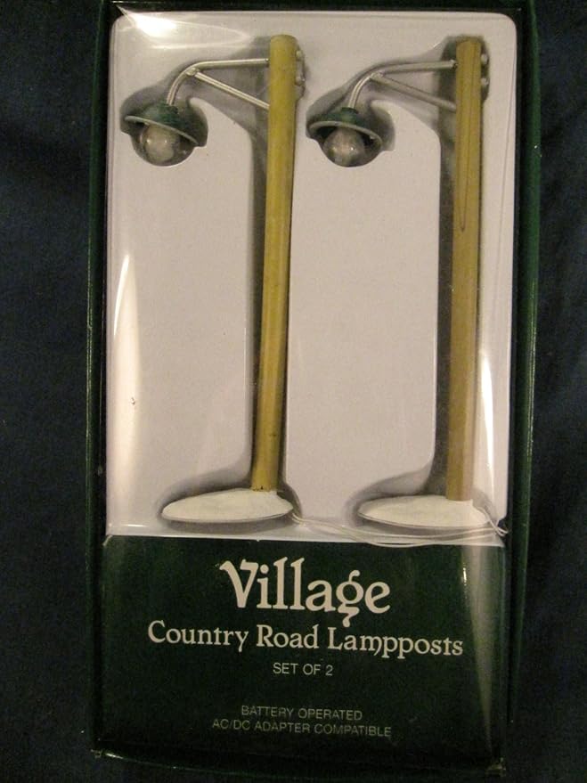 Country Lamp Posts, 52628, Department 56