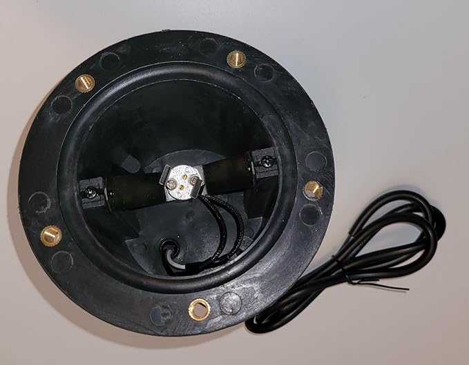 Ironsmith Lighting In-Ground Well Light Fixture & Kits – Solid Brass Cover, Bronze Housing, LED or Halogen Compatible, Low Voltage 12V (Housing and Louvered Window Cover Kit | with 5W LED)