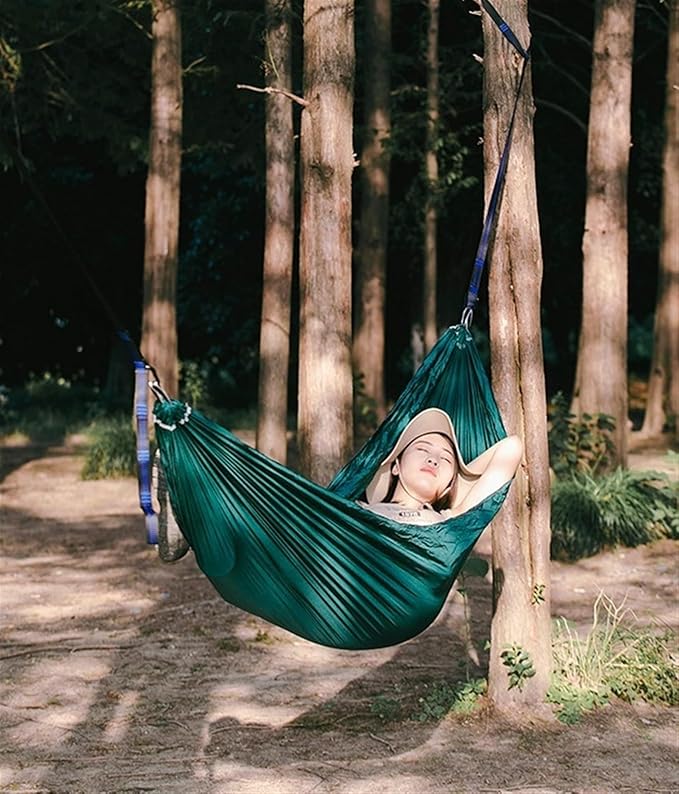 Hangmat 1-Person Indoor Outdoor Brazilian-Style Double 270 * 140cm Hammock Portable Carrying Bag Buiten Hammock(A)