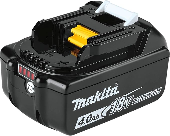 Makita XUX02SM1X4 18V LXT Lithium-Ion Brushless Cordless Couple Shaft Power Head Kit w/ 13" String Trimmer & 10" Pole Saw Attachments (4.0Ah) with Additional BL1840B 18V LXT Lithium-Ion 4.0Ah Battery