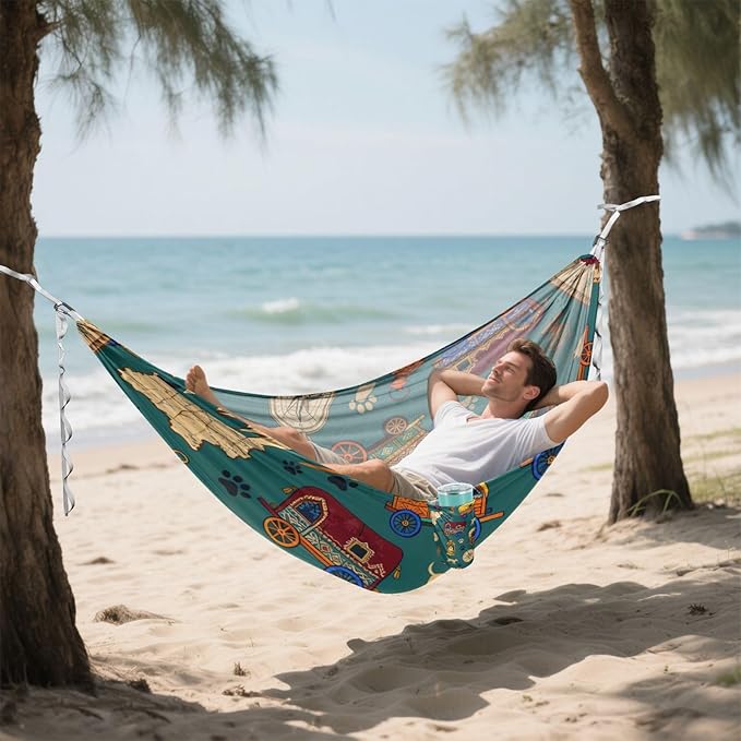 Travel and Pet Camping Hammock Fabric for Outside Patio Garden