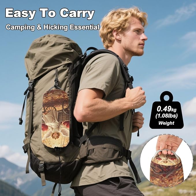 Hammocks for Outside Valentine's Day Elements Camping Hammock Portable Hammocks with Tree Straps and Carry Bag Camping Accessories for Hiking Beach Outdoor