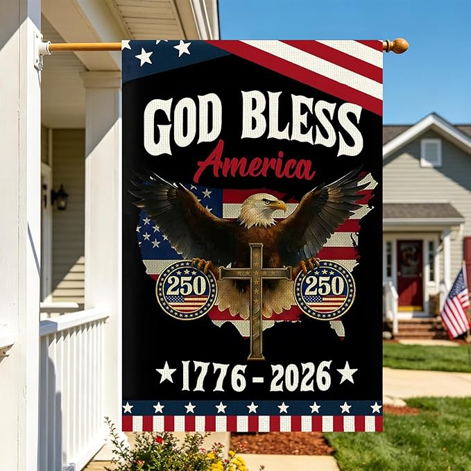 250 Years America Garden Flag B029-A2