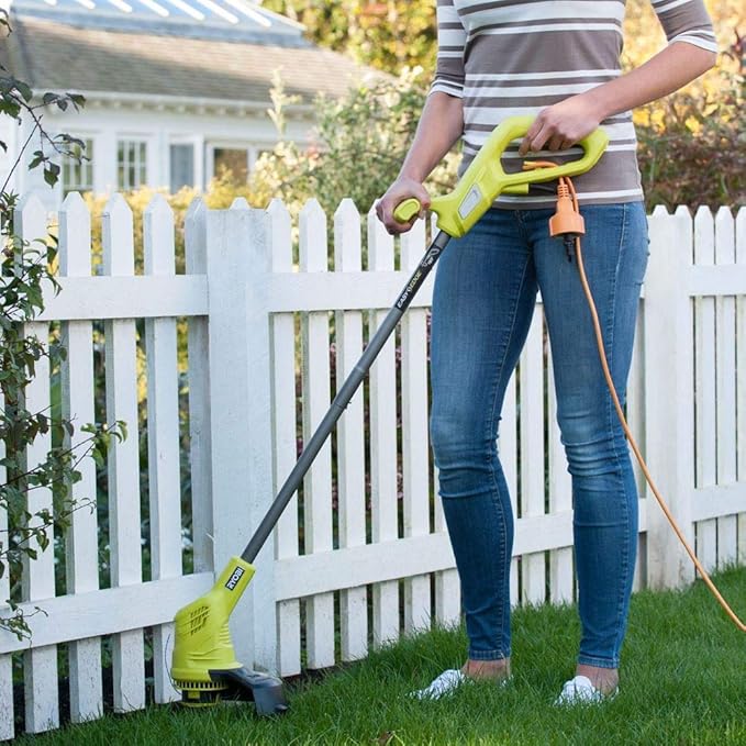 Ryobi RLT3525 RLT3525-Electric Trimmer (25cm Cutting Width, 350W, Grey,Yellow