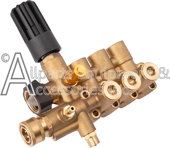 7110148 Simpson OEM Complete Manifold Kit with Hardware for AAA Pressure Washer Pump Models: 10.0GA13, 530010, 530012, 530060, and 53BRD35.