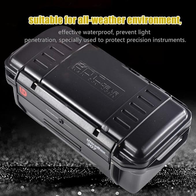 Storage Sealed Box, Shockproof Survival Storage Box for Outdoor and Indoor Daily Srorage (C)