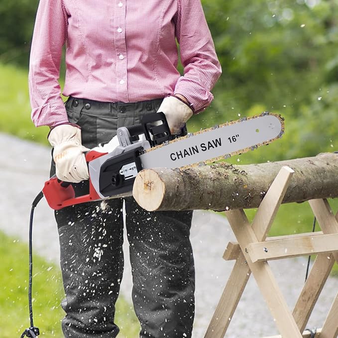 Chainsaw Mini Hand Saw 6" Handheld Mini Chainsaw Cordless Electric Chainsaw Portable Battery Powered Chainsaws Tree Saw- CHAINSAW ONLY, BATTERY AND CHARGER NOT INCLUDED
