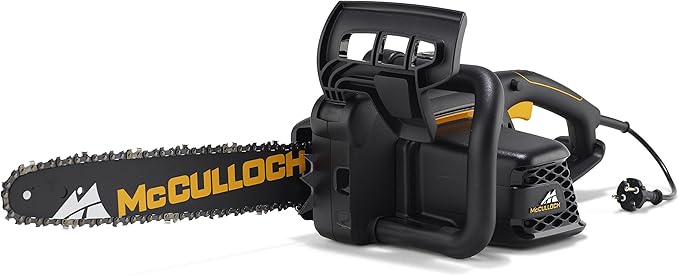 McCulloch CSE 1835 Electric Chainsaw with 1800 W Motor, 35 cm Chain Guide, Autom. Chain Greaser (Item No. 00096-71.479.01)