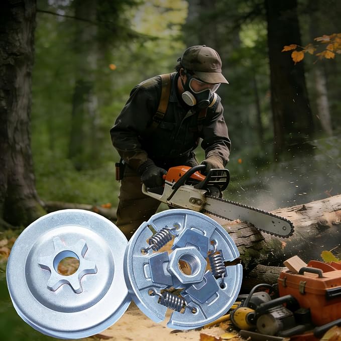 3/8" 6T MS170 Clutch Drum Sprocket for Stihl 017 018 019 019T 021 023 025 MS180 MS190 MS210 MS230 MS250 Chainsaws Replace OEM 1123 640 2003 1123 640 2073
