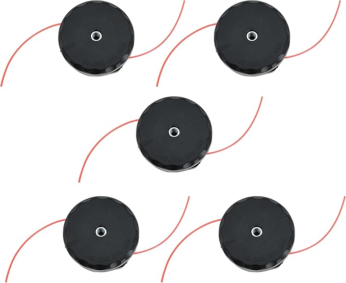 Trimmer Head for Echo Weed Eater PAS210 PAS211 PAS225 PAS230 for Echo Speed Feed 400 SRM210 SRM211 SRM225 SRM230 for SHINDAIWA C230 C242 C2510 5PCS