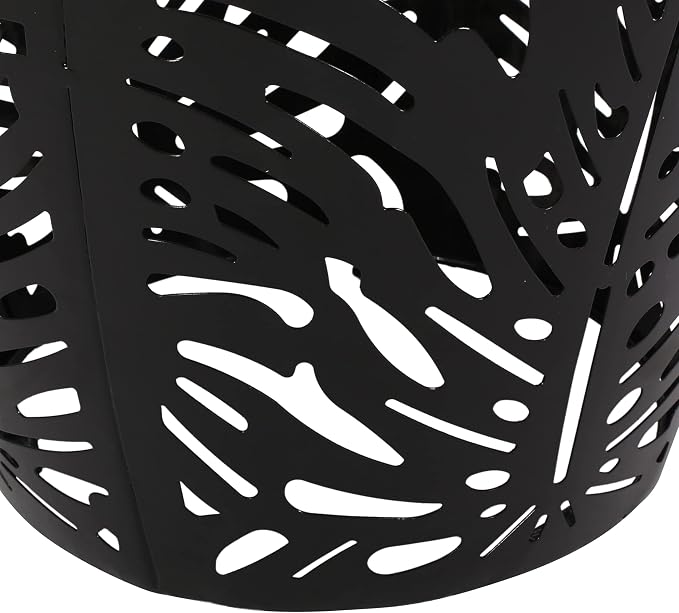 Patio Dining Table, Round, Black