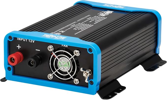Tripp Lite 300W Compact Pure Sine Wave Power Inverter, 2 Outlets, 1 USB + 1 USB-C Charging Ports, Mounting Brackets Included, 2-Year Warranty (PINV300SW-120)