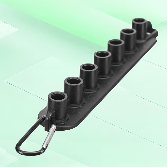Tool Daily Pressure Washer Tips, 25 Degree Green Power Washer Nozzle Tips 7 Pack with Nozzle Holder, 1/4 Inch Quick Connect, 4000 PSI