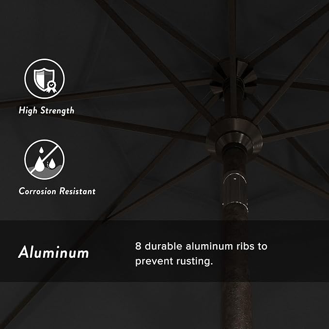 California Umbrella 7.5' Round Aluminum Market Umbrella