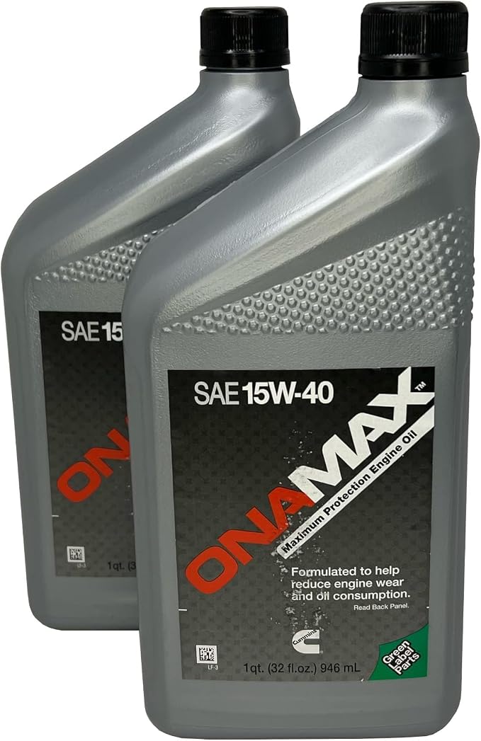 GPS GENERATOR PARTS SPECIALIST Tune Up Kit for Onan RV Generator Model KY 4000 with ONAMAX 15W40 oil for use with Spec A - N