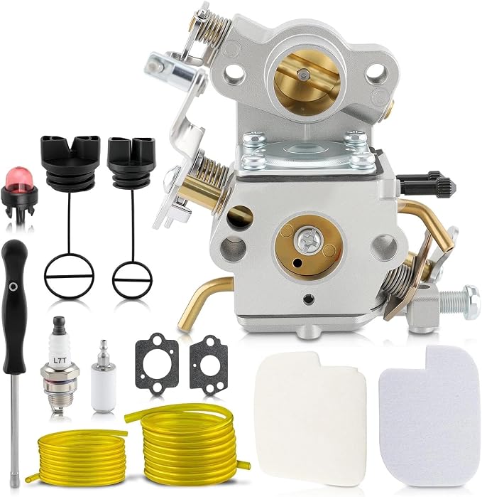 for Carburetor carb Kit for Craftsman 358341900 18 42cc Chainsaw