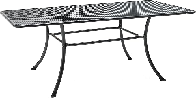 KETTLER Pilano 7-Piece Wrought Iron Mesh Dining Set