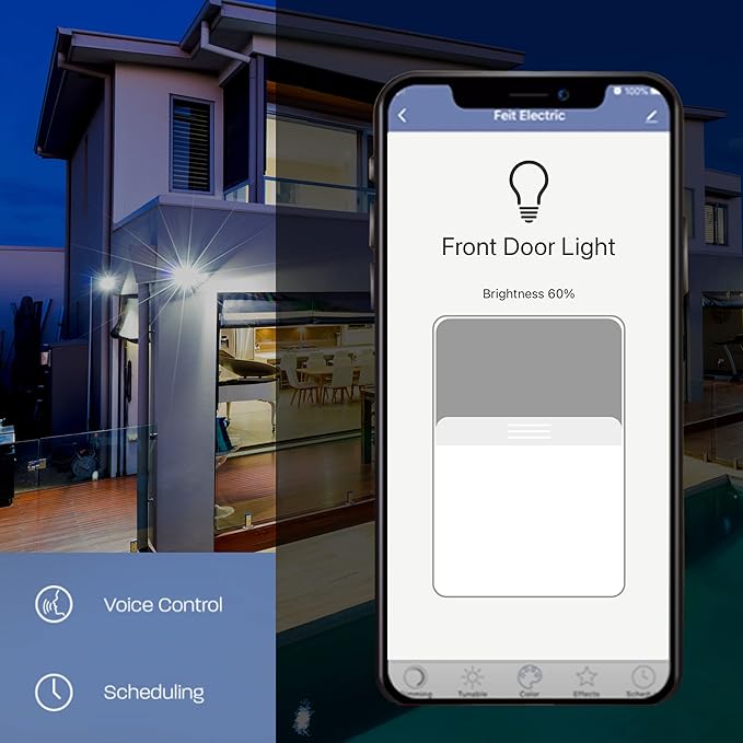 Smart WiFi Dual Head LED Flood Light