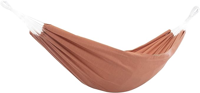 Vivere Double Brazilian Fade and Weather-Resistant Hammock (Coral)