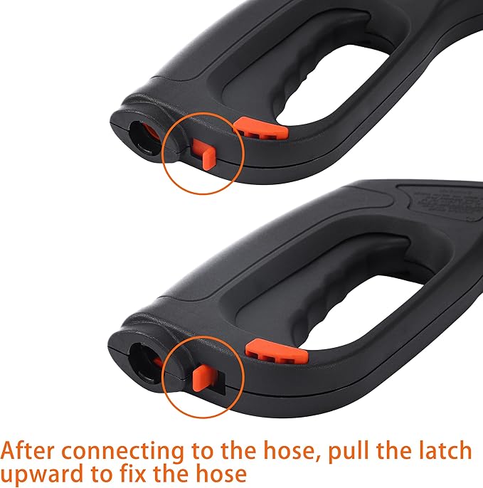 FIXFANS Pressure Washer Gun, Compatible with Some Portland Husky Black Decker Ford Pulsar Shopforce Taskforce Powerwasher Taskmaster Electric Pressure Washers, Replacement Power Washer Gun 2000 PSI