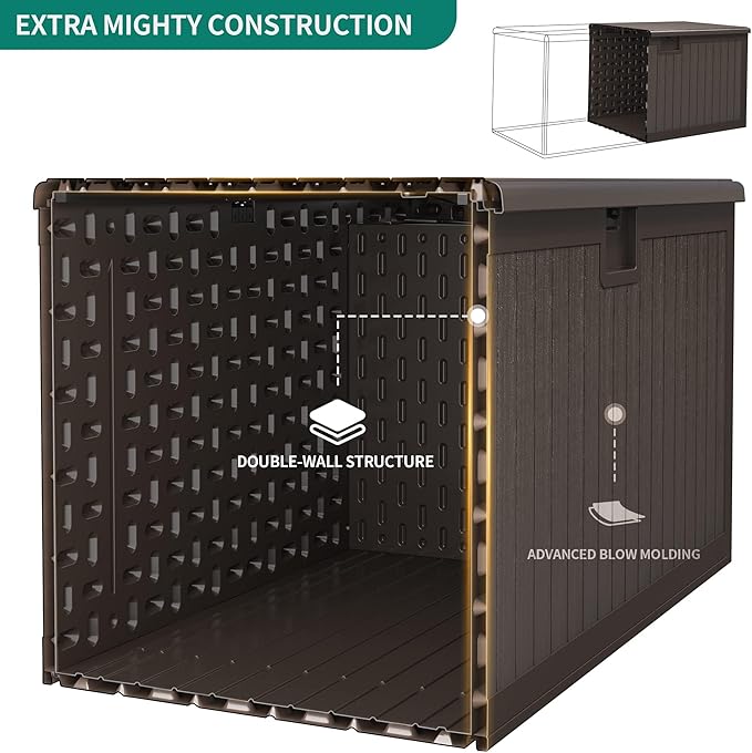 YITAHOME XXL 230 Gallon Large Deck Box