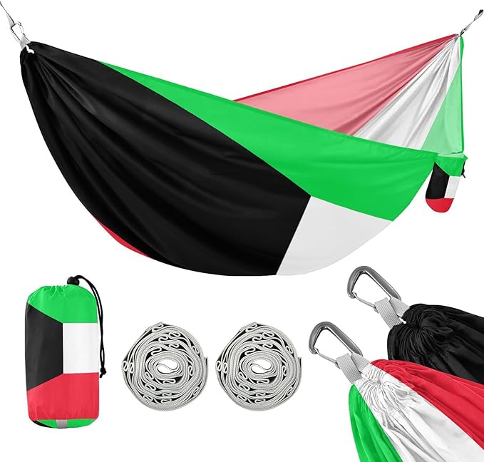 National Flag of The Republic of Korea Hammocks with Portabl Carry Bag Backyard Hammock for Indoor Outdoor Patio