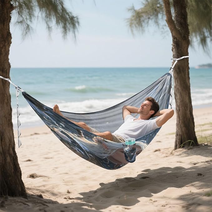 Game Anime Winter Playroom Wolf Outdoor Hammock Foldable Swing Hammock for Indoor Outdoor Patio