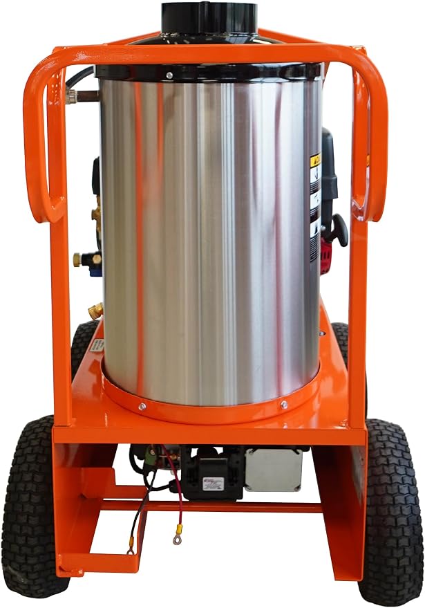 Easy-Kleen Hot Water Pressure Washer Gasoline Powered with a Diesel Burner 3.5GPM 4000PSI 13 HP Engine