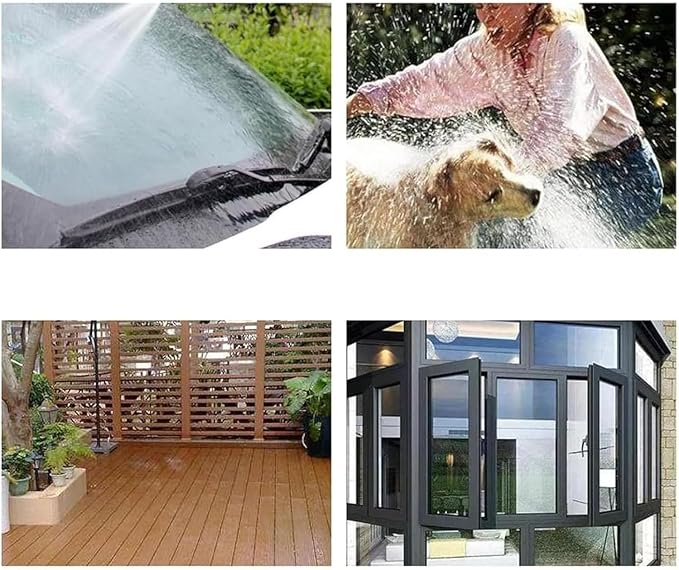 Hose Hawk Pressure Washer,Three Spray Modes, Universal and Easy to Install, Effortless Dirt & Stain Removal (C)