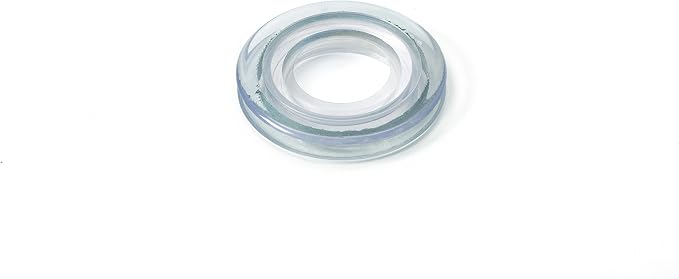 Audio-Visual Direct Tempered Glass Patio Table Top with Rounded Edge (36" with 1 5/8" Center Hole) Includes Free Umbrella Hole Ring and Cup Set