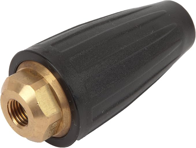 Forney 75161 Pressure Washer Accessories, Nozzle, Rotating Turbo, 4.5mm with 1/4-Inch FNPT Inlet, 5,100 PSI