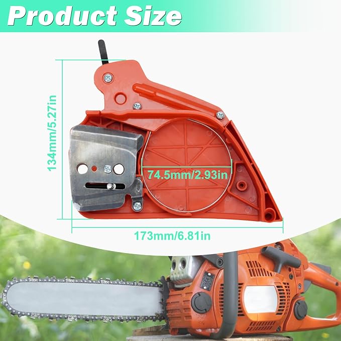 CS-370 Chainsaw Chain Brake & CS-400 Clutch Removal Tool for Echo CS-370 CS-400 CS-370ES CS-420 CS-420ES Chainsaw with CS-400 Clutch Assy Replace C032000281 C032000280 P021017220 89750516133