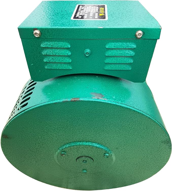 Pure Copper Generator Engine Driven Single Phase Brushed Alternator 15KW Industry Heavy Duty Generator with Cast Iron Shell for Home Farm Workshop 220V