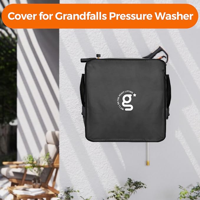 Giraffe Tools Pressure Washer Cover for Grandfalls Plus/Plus+ & Pro | UV Resistant, Waterproof, Anti-Fading