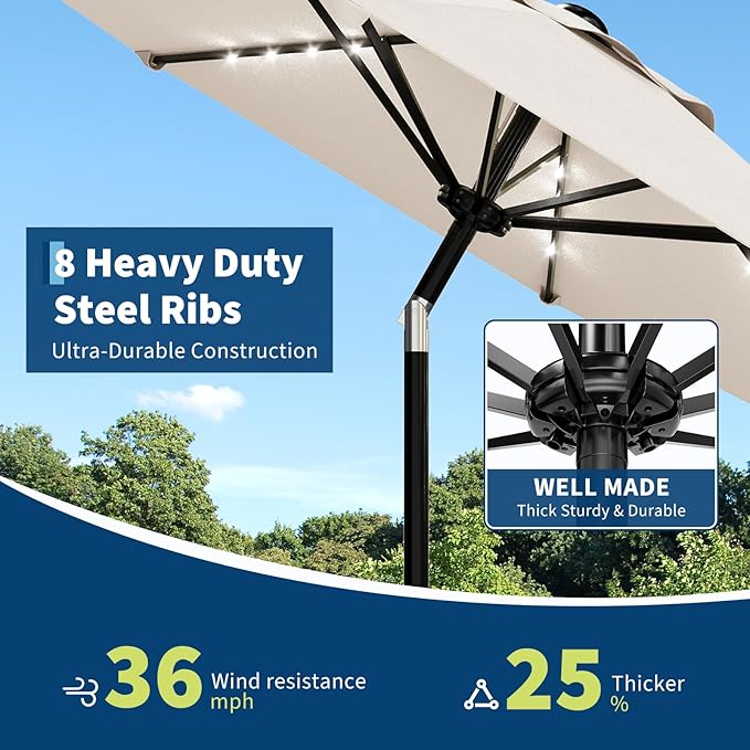 GarveeLife patio umbrella