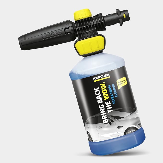Karcher FJ10 Foam Nozzle with Ultra Pressure Washer Detergent