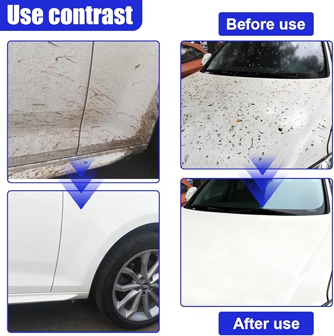 YoRise High-Pressure Car Washer Gun, 4350 PSI Max Power Automotive Washer Short Gun with 1/4" Outlet Quick Connect, M22-14 Thread Mini Vehicle Cleaning Sprayer Guns Tool with 5 Nozzles(Nozzle)
