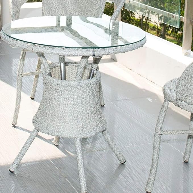Dulles Glass 18 inch Round Glass Table Top - Tempered - 1/2" Thick Glass Surface, Safe Flat Polished, Multipurpose for Dining Table, Patio, Coffee and End Table