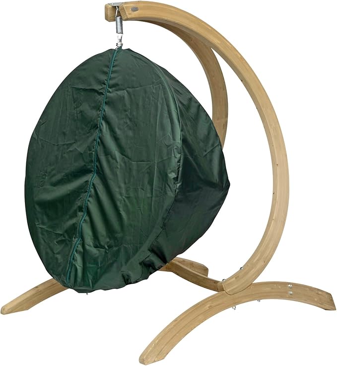 Amazonas Globo Single Seater Rain Cover | Heavy Duty, Waterproof, Windproof, Green, 100% Polyester, 10 x 8 x 5 inches for Globo Egg Chair