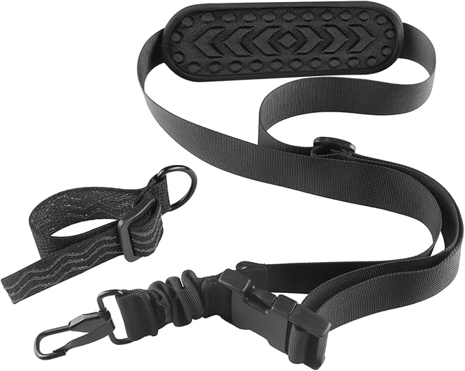 FIEIL Shoulder Strap for Weed Eater, Trimmer Shoulder Strap with Thicken 3D Air Cushion, Easy to Slide, Weed Eater Harness Compatible with String Trimmer & Leaf Blower (Reduced Stress)
