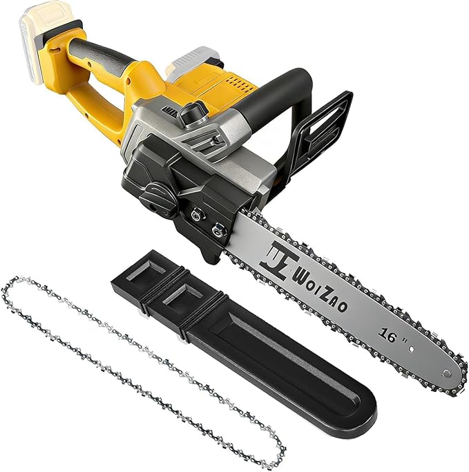 16" 40V Cordless Chainsaw Compatible with Dewalt 2 * 20V MAX Battery,Brushless Electric Chain saw for Wood Cutting, Tree Trimming and Branch Pruning,Tool Only (Battery Not Included)