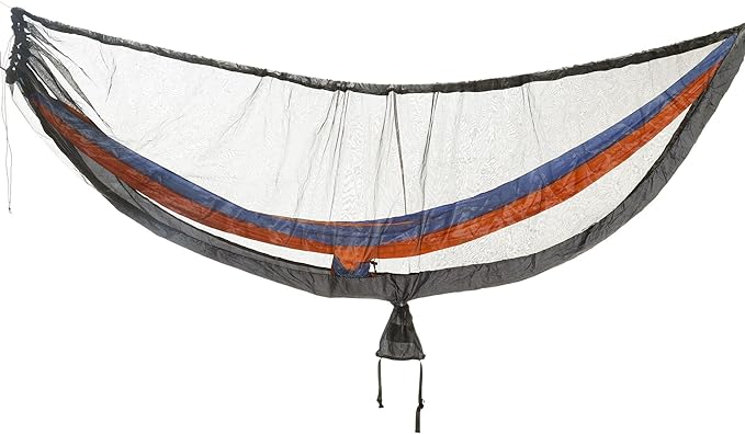 Castaway Living Travel Hammock Bug Net - Fast and Easy Set Up for Single or Double Travel Hammocks - 10ft Constructed of Premium Nylon Taffeta