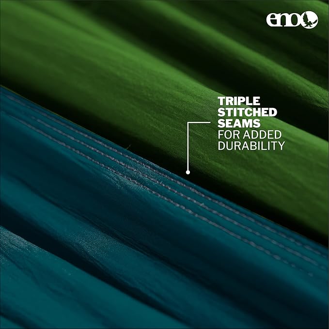 ENO Bundle, Includes The SingleNest Hammock & Atlas Suspension System, Lightweight, Durable Hammock with Straps for Camping, Hiking & Travel, Marine/Cedar